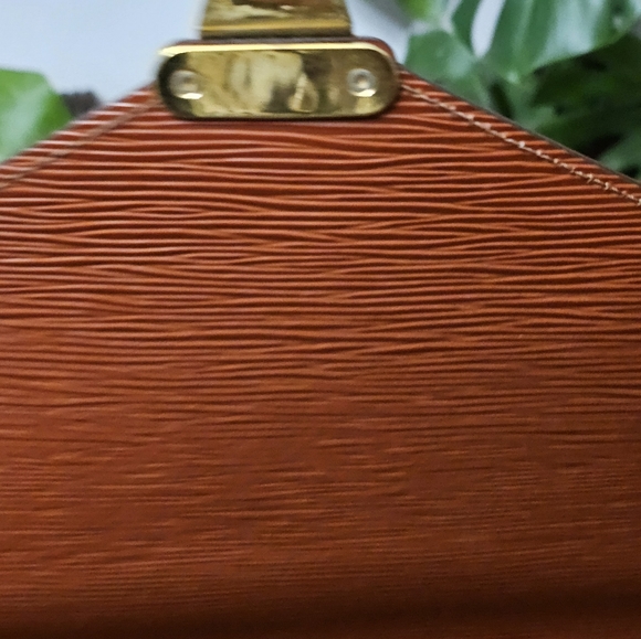 #00520-0588 LOUIS VUITTON EPI LEATHER DOCUMENT BAG KENYAN BROWN - Picture 12 of 14